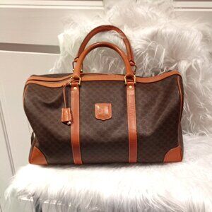 Coming Soon: Immaculate Vintage Celine Macadam Duffel Bag
